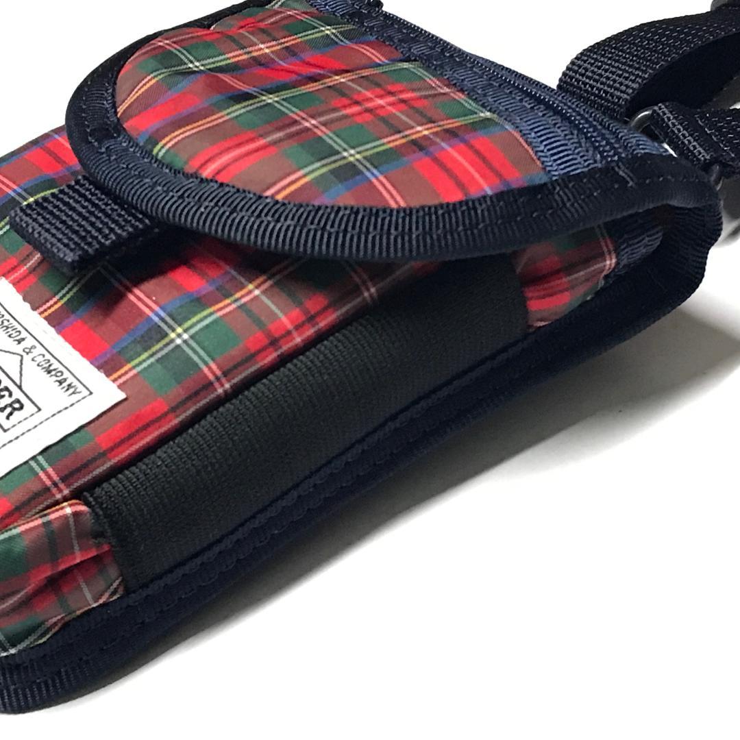 ポーター ビームス ワークス デジタル ケース チェック柄 Ｂ印 吉田カバン