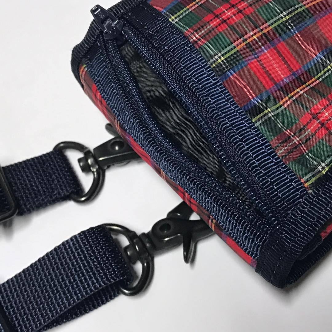 ポーター ビームス ワークス デジタル ケース チェック柄 Ｂ印 吉田カバン