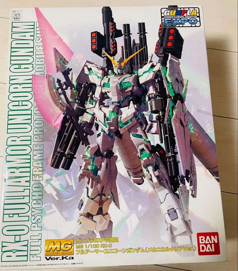 ガンプラEXPO 限定 フルアーマーユニコーンガンダムメカニカルクリア