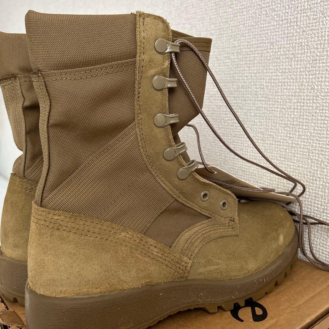 【実物】【未使用新品】USミリタリー　アーミーコンバットブーツ　7W
