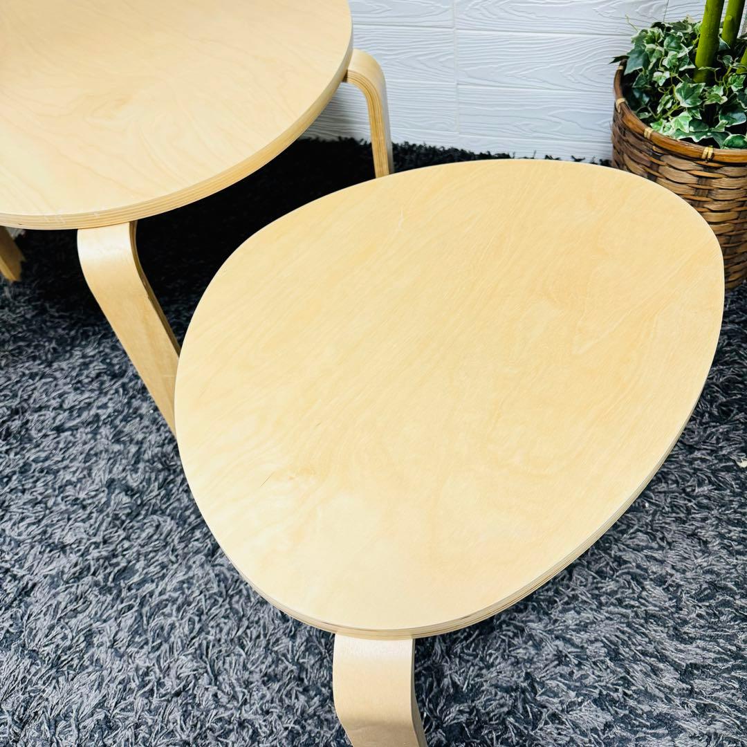 良品! IKEA SVALSTA スヴァルスタ ネストテーブル2点セット - メルカリ