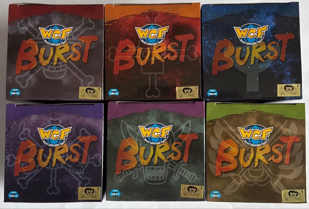 【未開封】ワンピース WCF-BURST-全6種