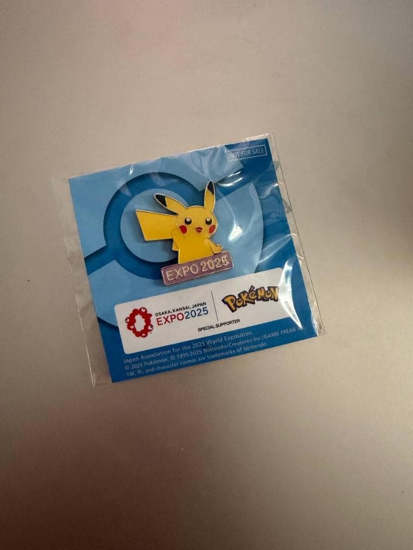 RARE 大阪関西万博 ピカチュウ ピンバッジ　EXPO2025 ポケモン
