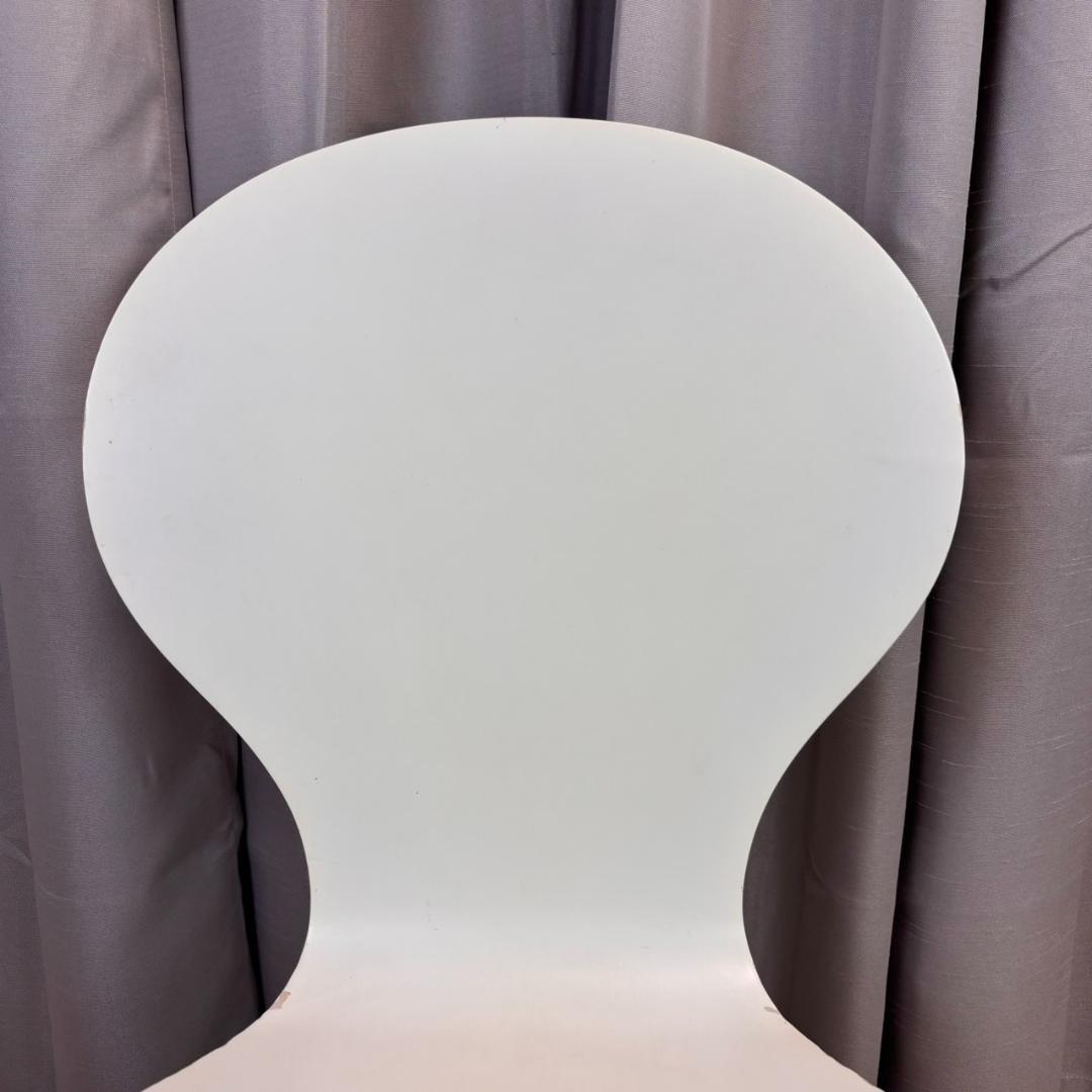 ニトリ　スタッキングチェア　スポット2　ホワイト　3脚セット