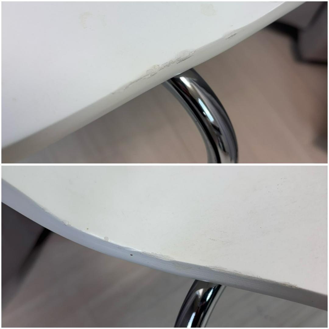 ニトリ　スタッキングチェア　スポット2　ホワイト　3脚セット