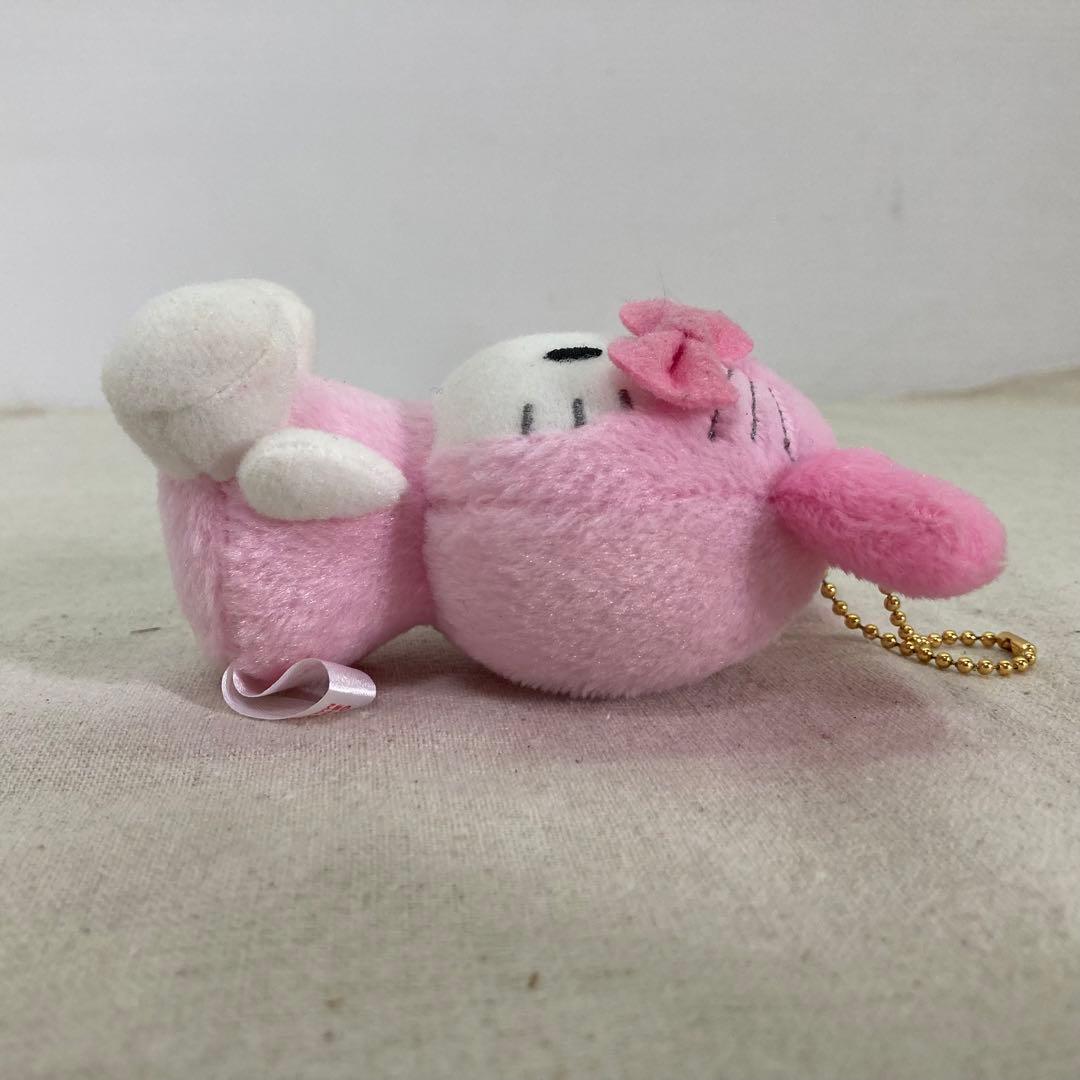 非売品 ハローキティ ねずみ ぬいぐるみ マスコットキーホルダー 干支