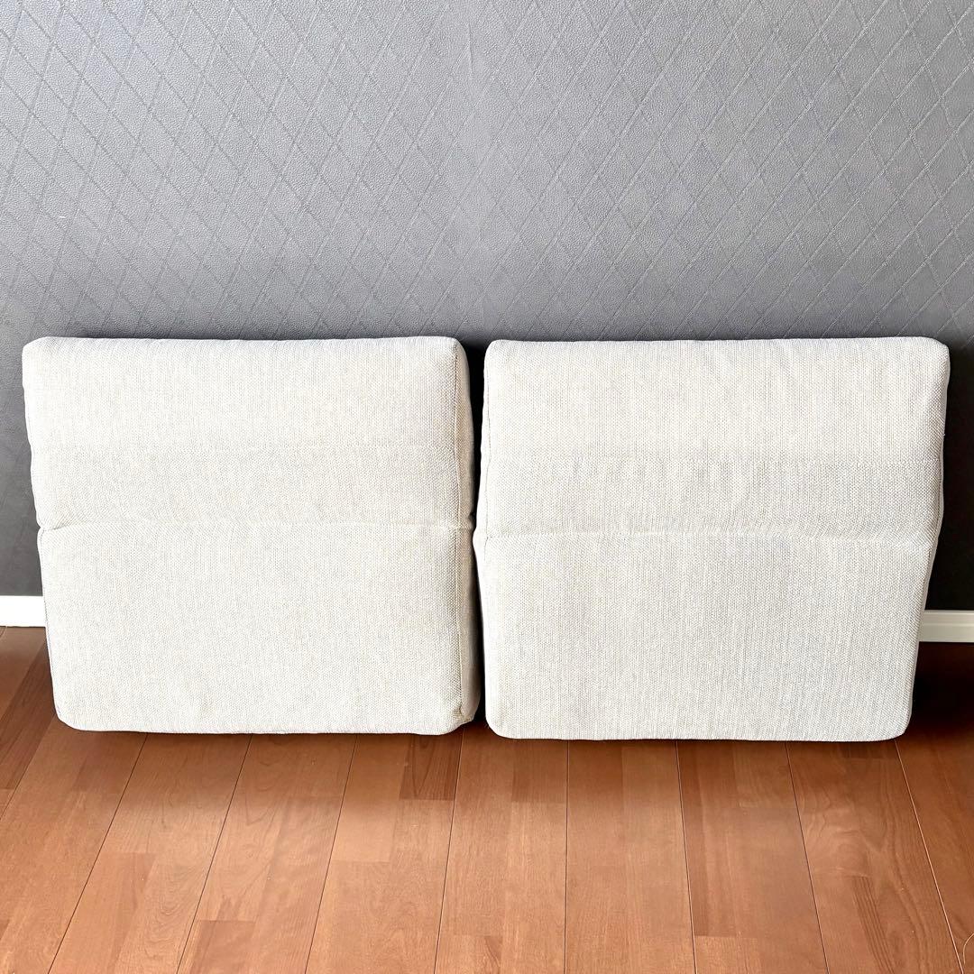 ニトリ✨️ 北欧風 2人掛けソファ ヒル2 ホワイトフレーム✨️