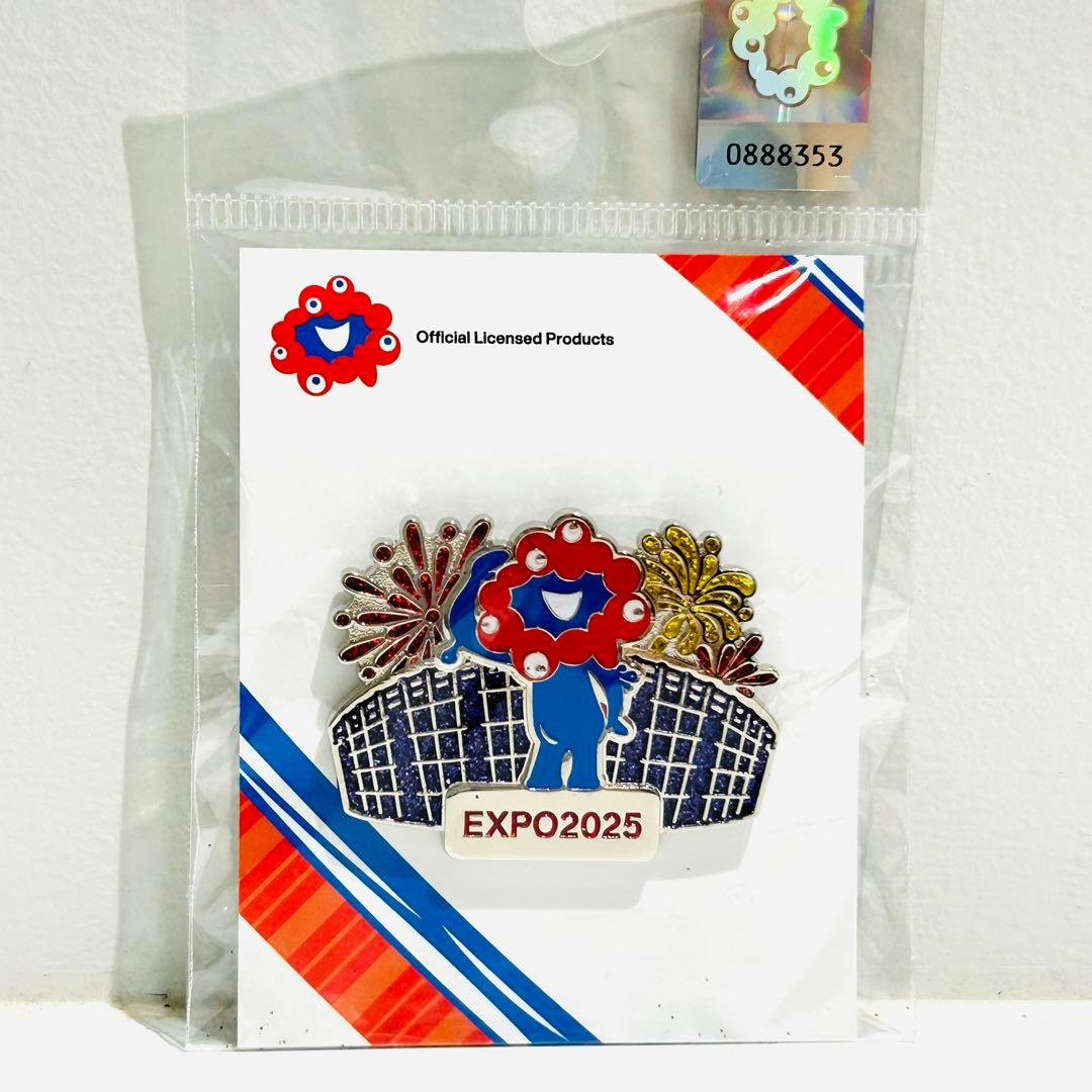大坂関西 万博 EXPO2025 ミャクミャク ピンバッジ 花火 大屋根リング