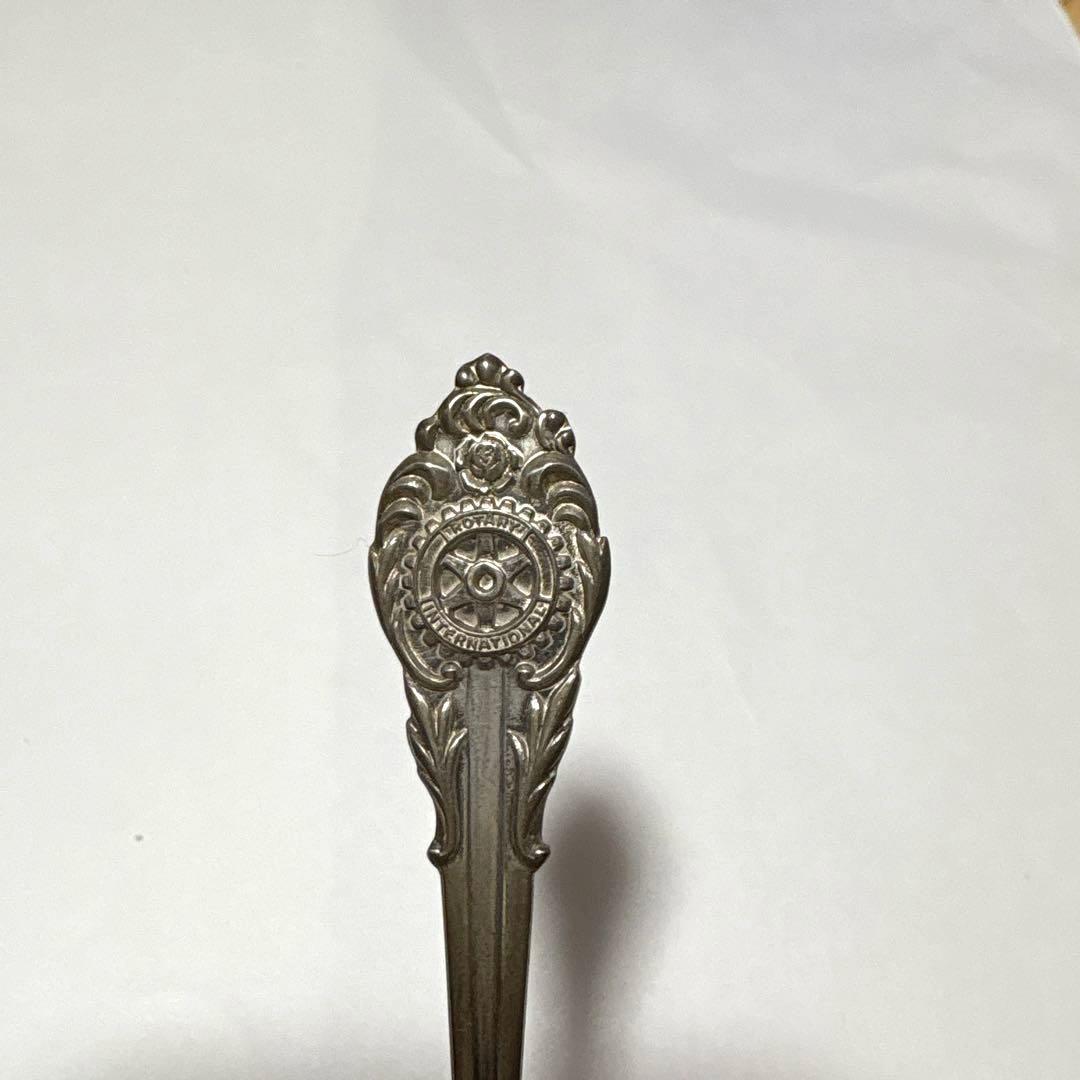 WAKO製　ロータリークラブ記念　銀製スプーン4本 SILVER950