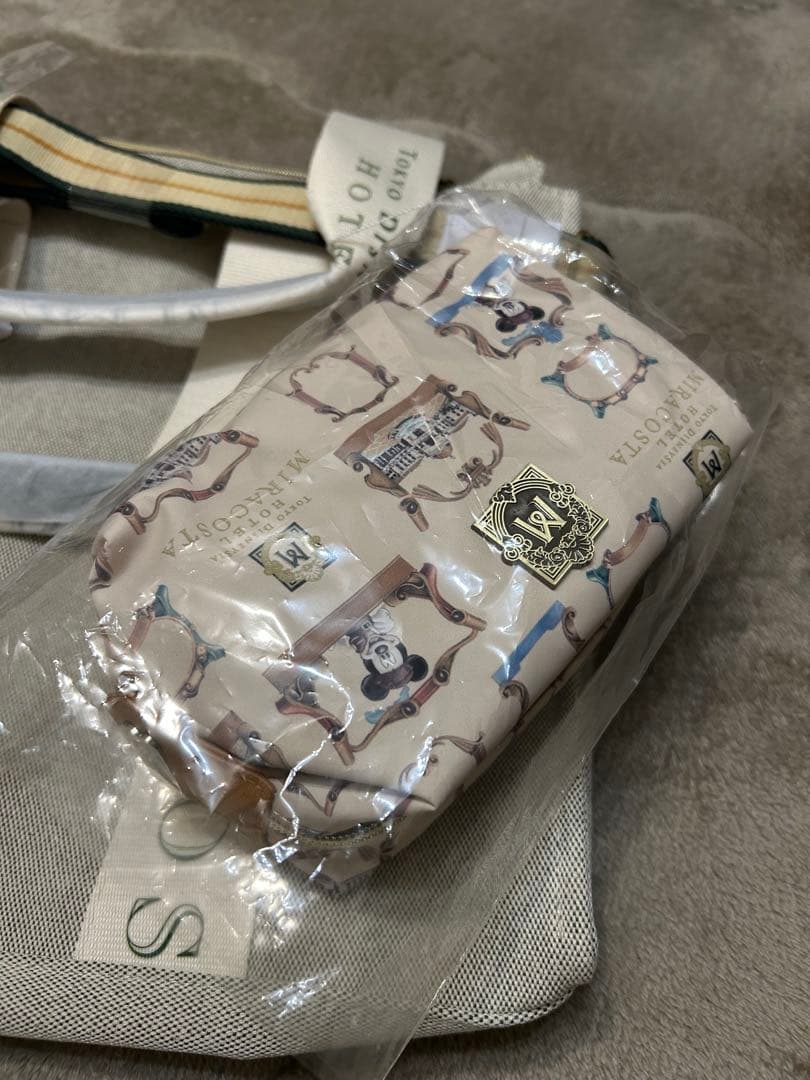 東京ディズニーシー ホテル ミラコスタ トートバッグ ポストカード付