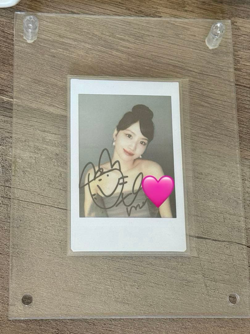 MISAMO モモ タワレコ ラキドロ サインチェキ - メルカリ