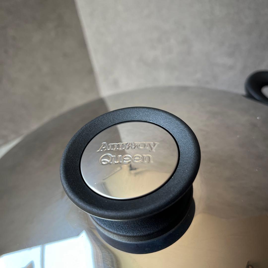 新品旧ロゴ！Amway Queenアムウェイクィーン ウォック 両手鍋 未使用品