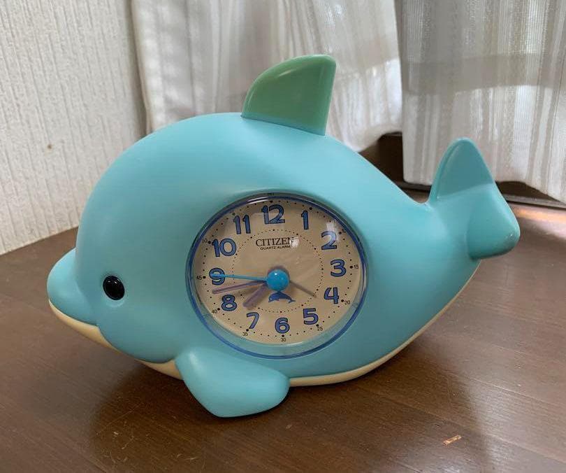 起きてイルカ 目覚まし時計 シチズン - メルカリ