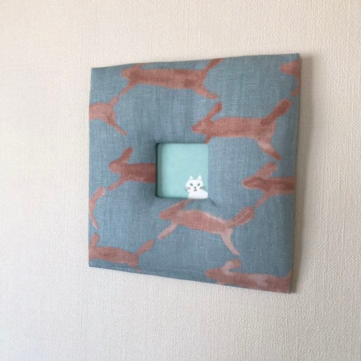 ファブリック壁掛け