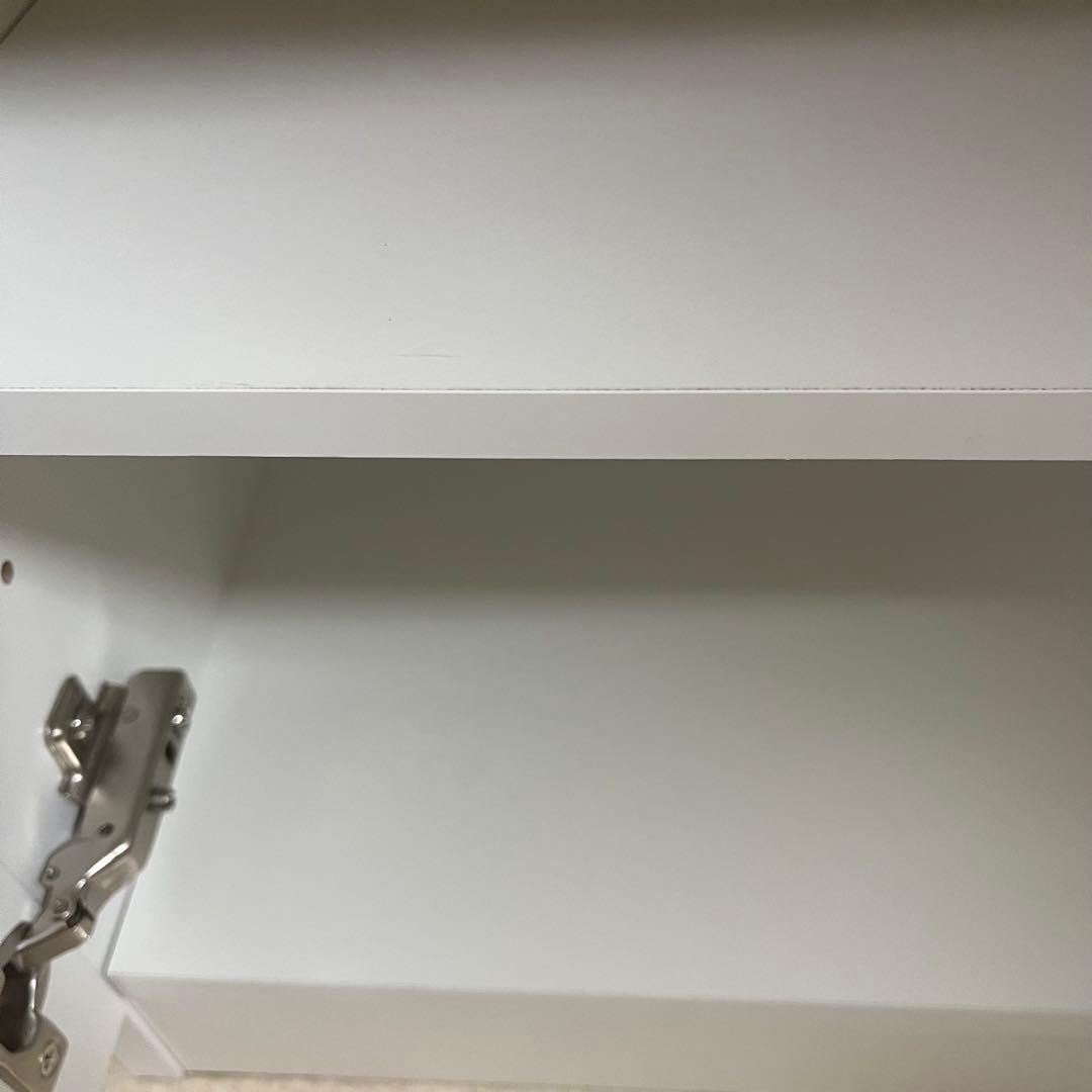 ニトリ　レンジ台　フォルムN RE9060WH　ホワイト　キッチン収納