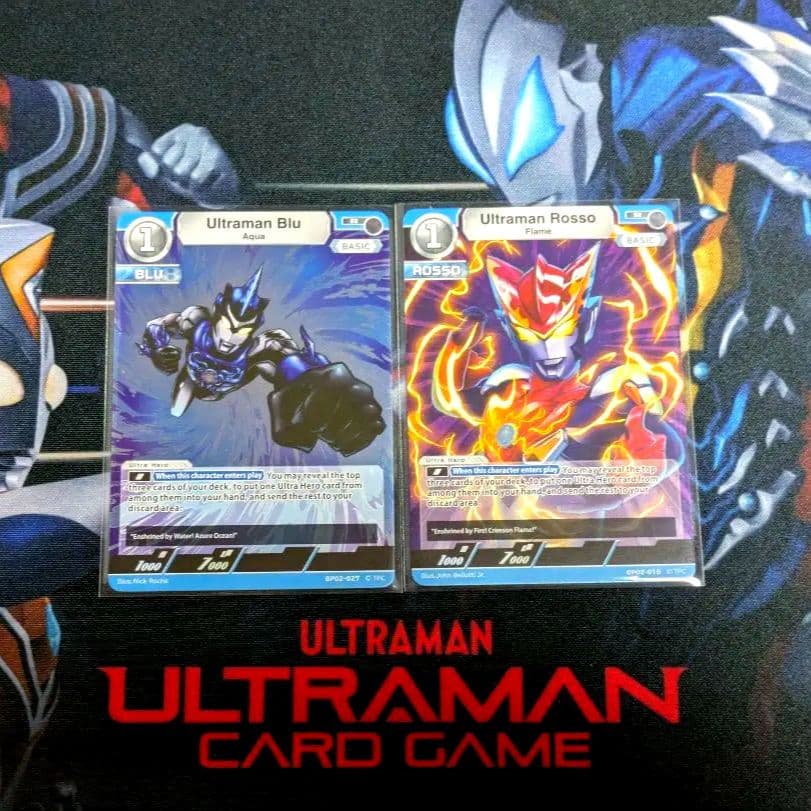 ウルトラマンカードゲーム ロッソ ブル 英語版 海外版 レベル1 R