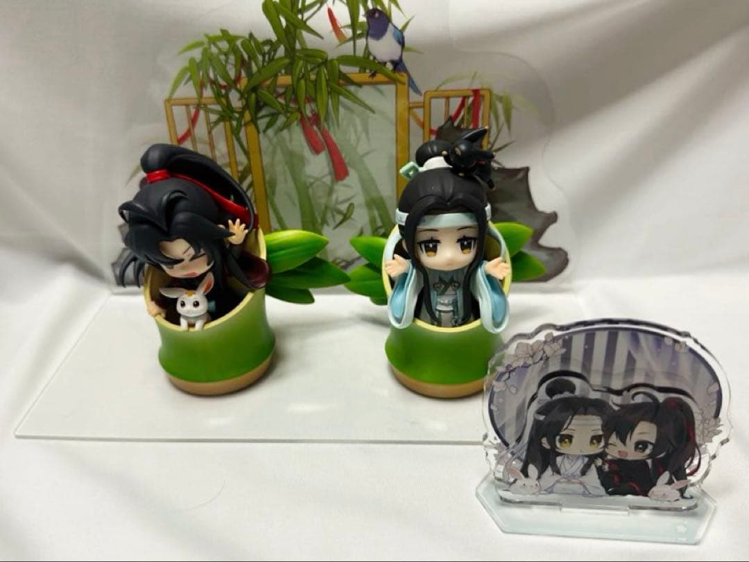 魔道祖師　ラジオドラマ完結記念セット　フィギュア数点　魏無羨 藍忘機