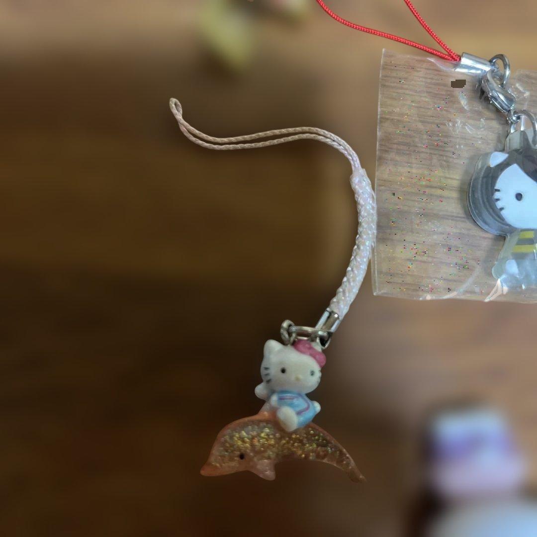 激レア平和堂キティ　ハローキティ ストラップ　チャームセット