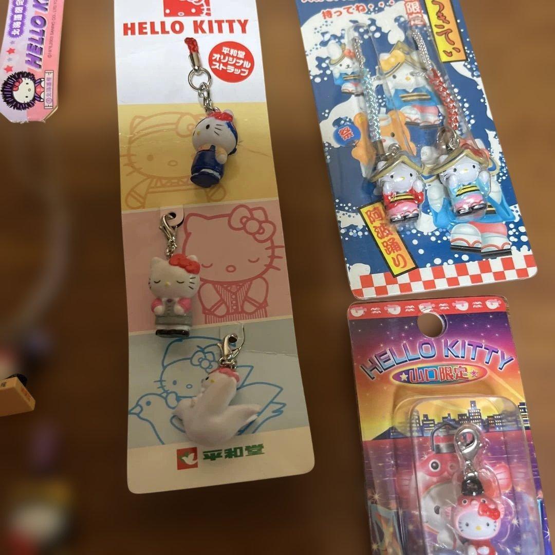 激レア平和堂キティ　ハローキティ ストラップ　チャームセット
