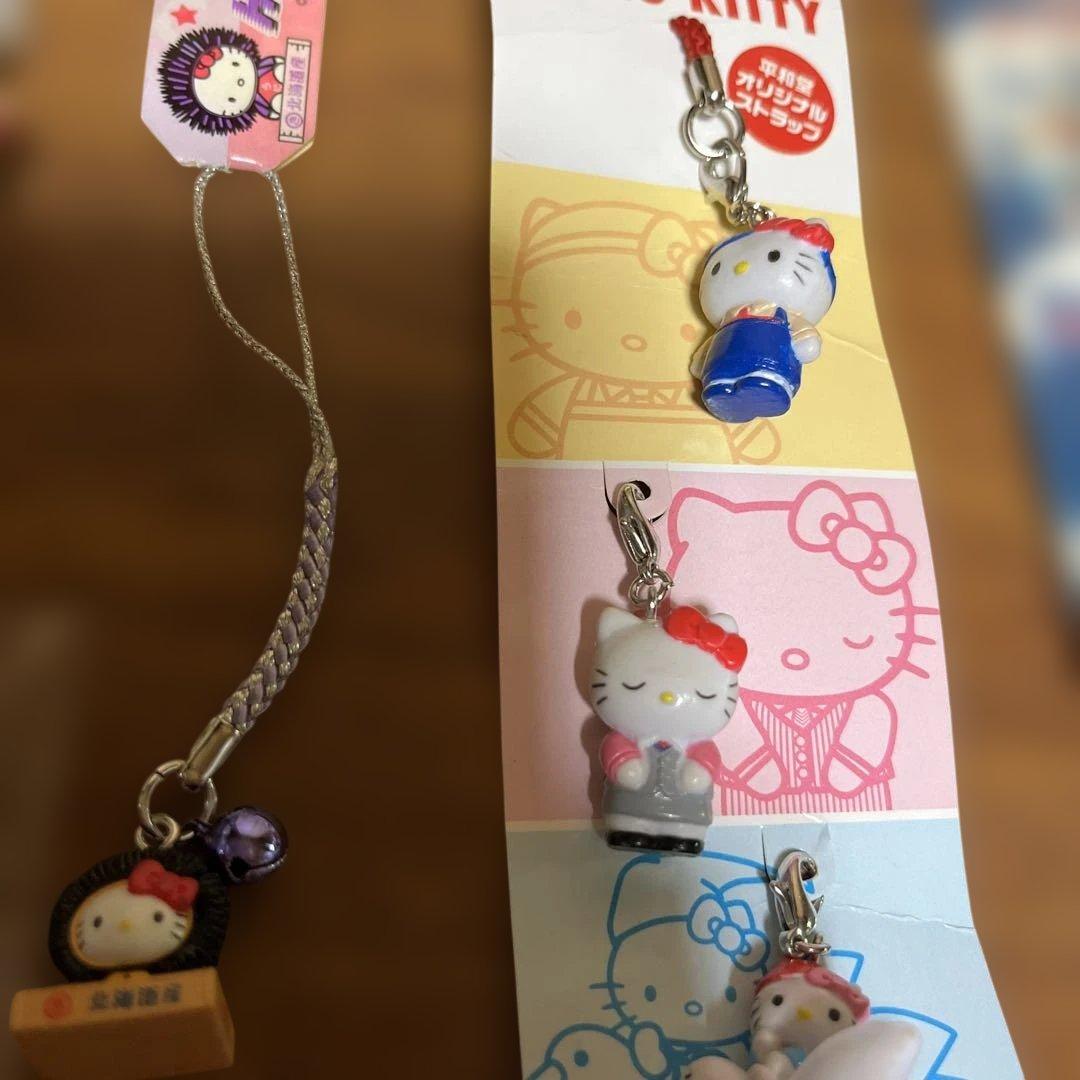 激レア平和堂キティ　ハローキティ ストラップ　チャームセット