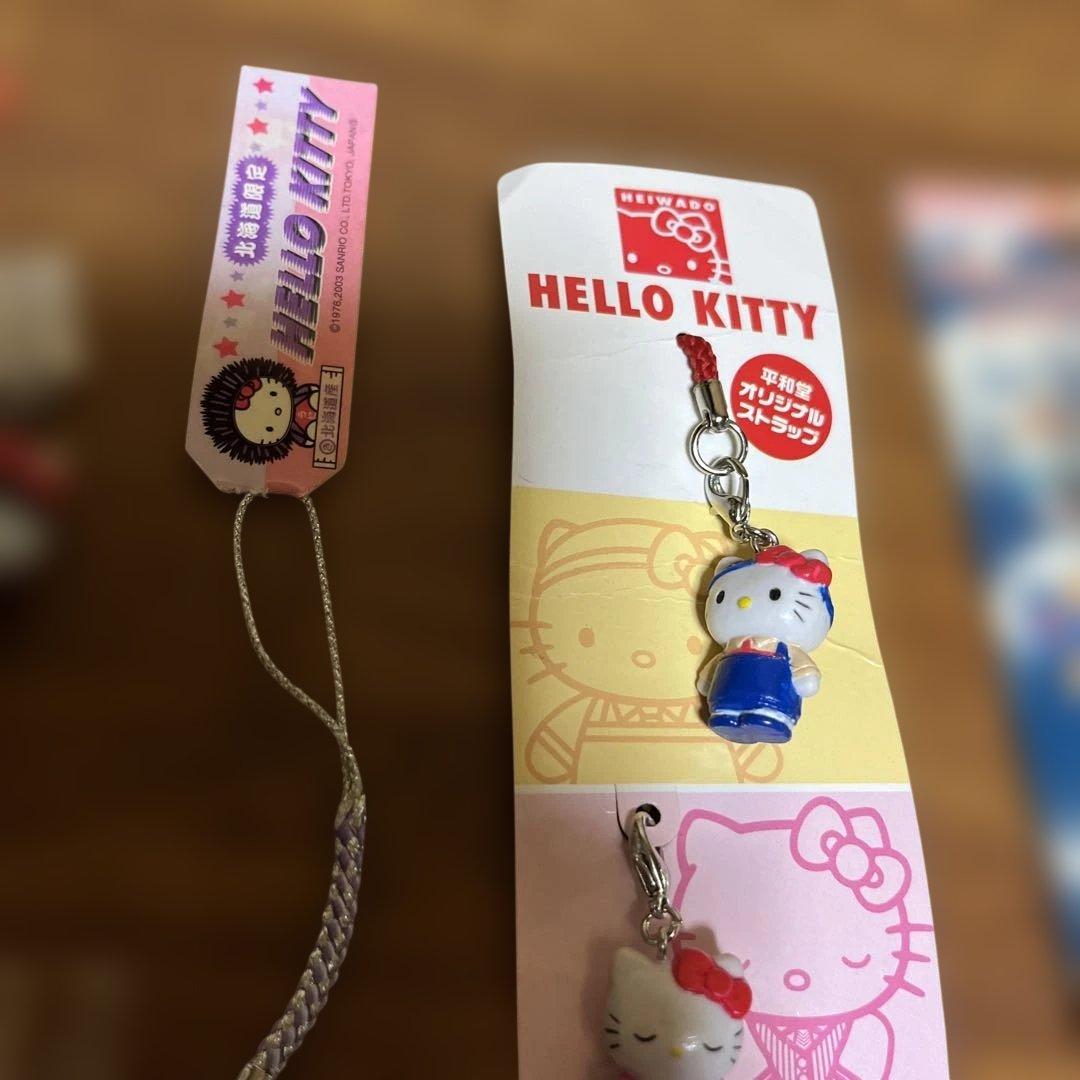 激レア平和堂キティ　ハローキティ ストラップ　チャームセット