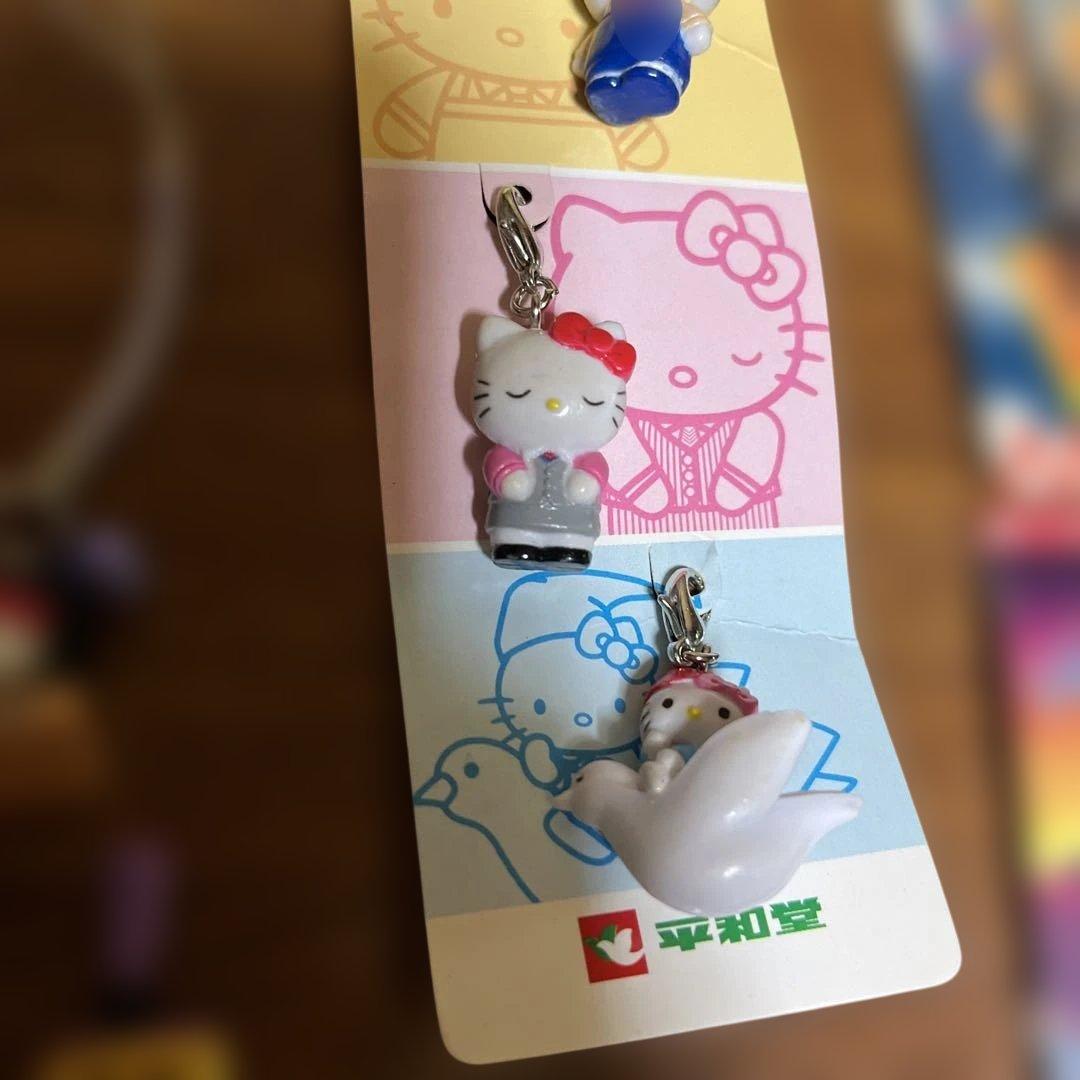 激レア平和堂キティ　ハローキティ ストラップ　チャームセット