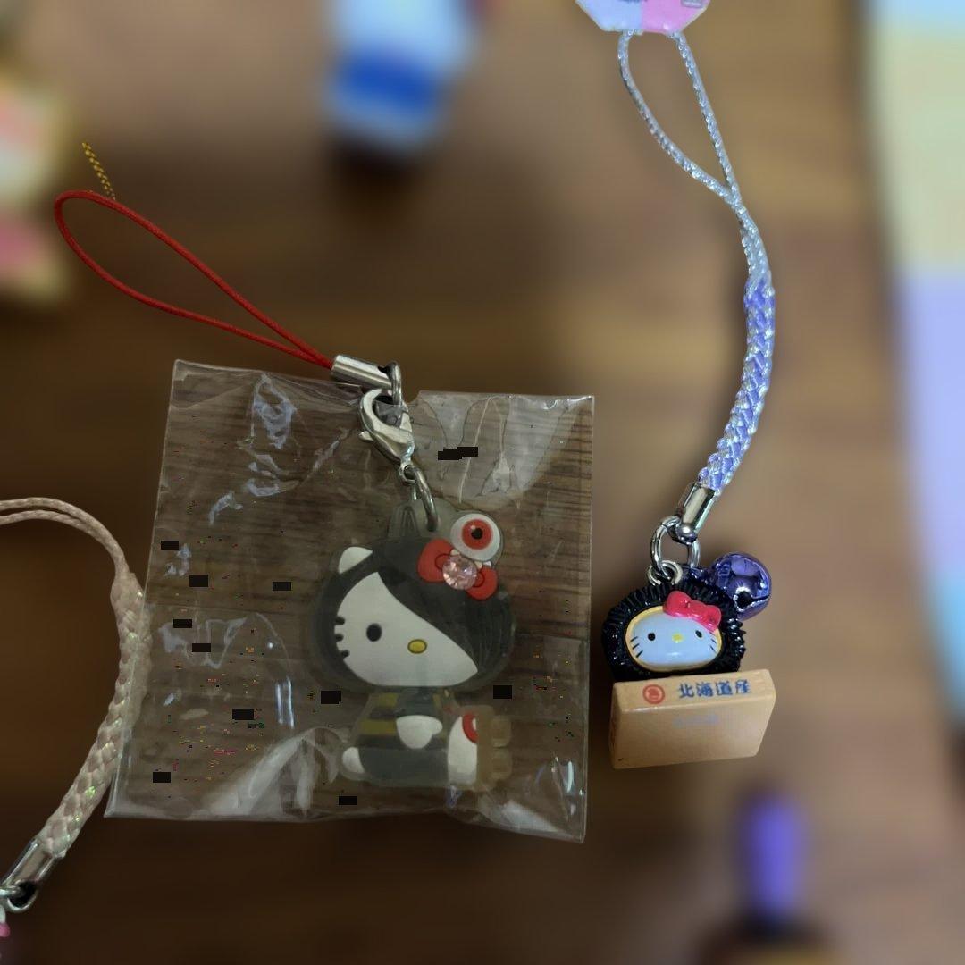 激レア平和堂キティ　ハローキティ ストラップ　チャームセット