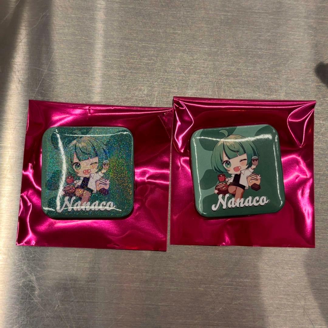 高田村交易所 バレンタイン 缶バッジ なな湖 - メルカリ