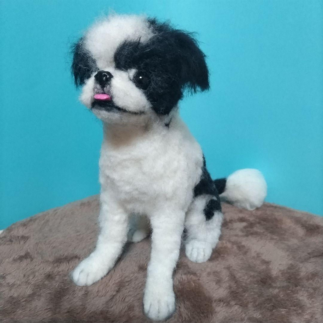 ☆てみさん様専用☆羊毛フェルト【狆】オーダー 犬 メモリアル (マック