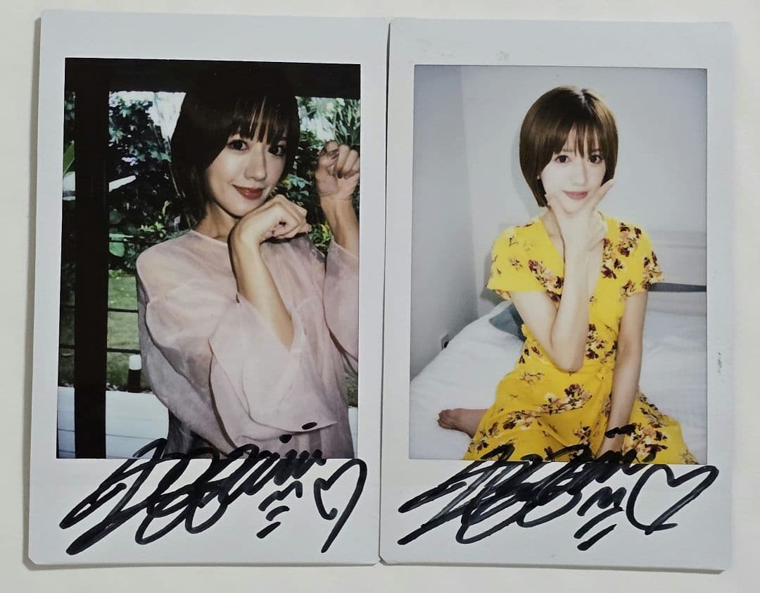 希島あいり サイン入り チェキセット