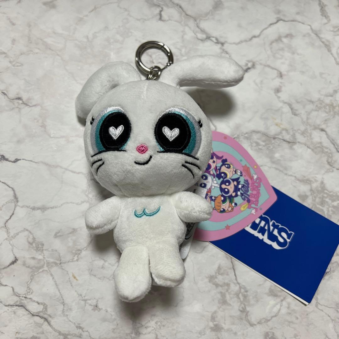 New Jeans パワパフ バニー トッキ ぬいぐるみキーリング 完売 - メルカリ
