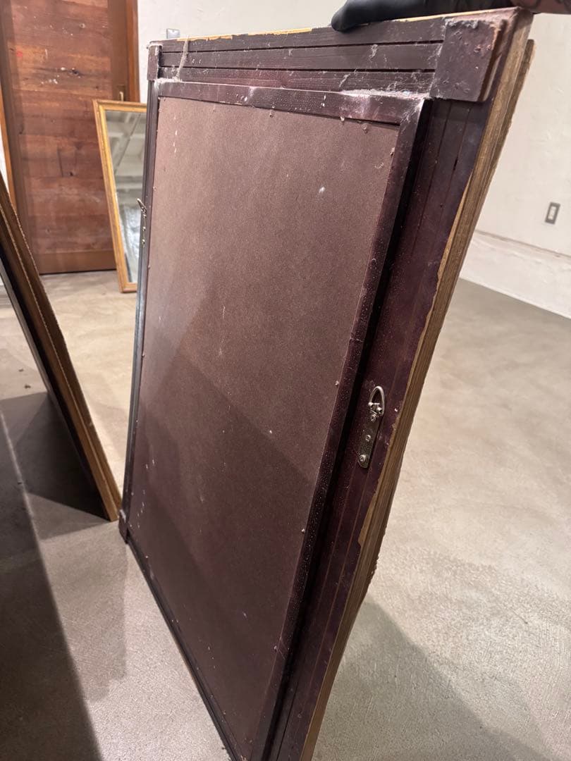 ビンテージ鏡　アンティーク鏡　姿見　大型ミラー