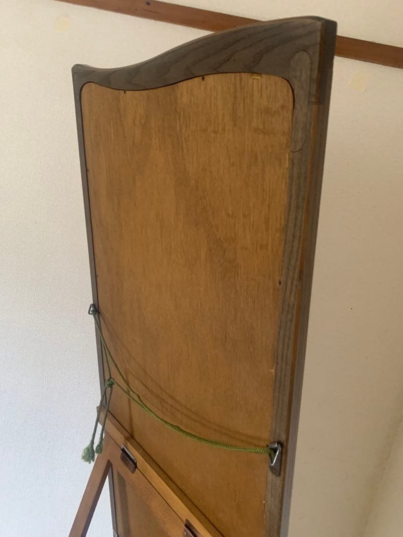 姿見鏡　アンティーク　鏡　ミラー　スタンド鏡　木製