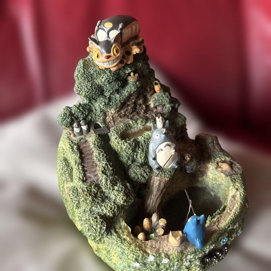 平成レトロ・スタジオジブリとなりのトトロ・ウォーターガーデン置物