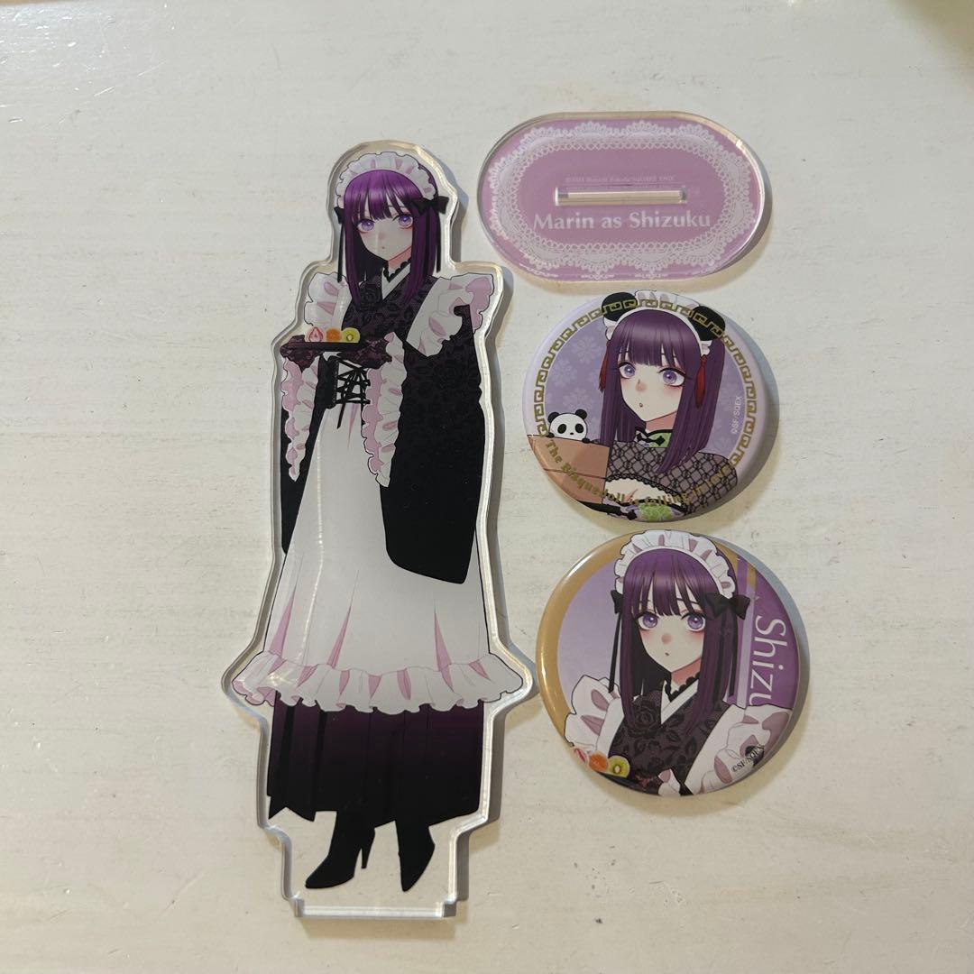 着せ恋 黒江雫 (文化祭屈辱喫茶ver.)アクスタ、缶バッジ - メルカリ