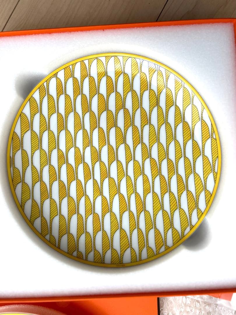 エルメス 食器 ソレイユ No,1デザートプレート 2枚セット