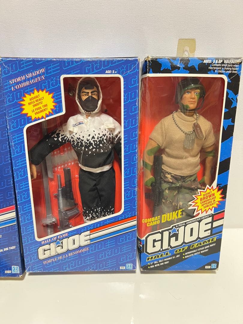 GIジョー　G.I.JOE ストームシャドウ　デューク　HALL OF FAME