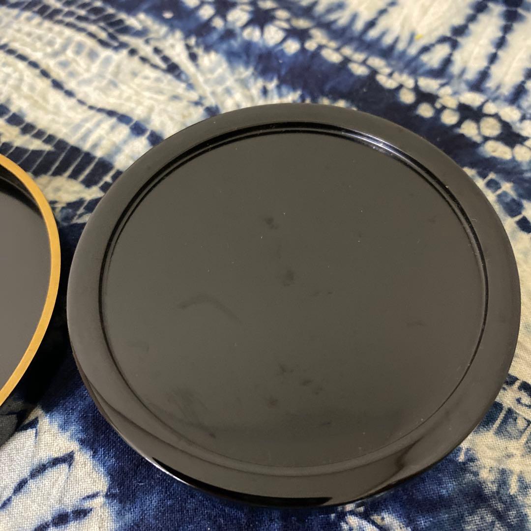 塗師表正青貝鶴蒔絵香合茶道具