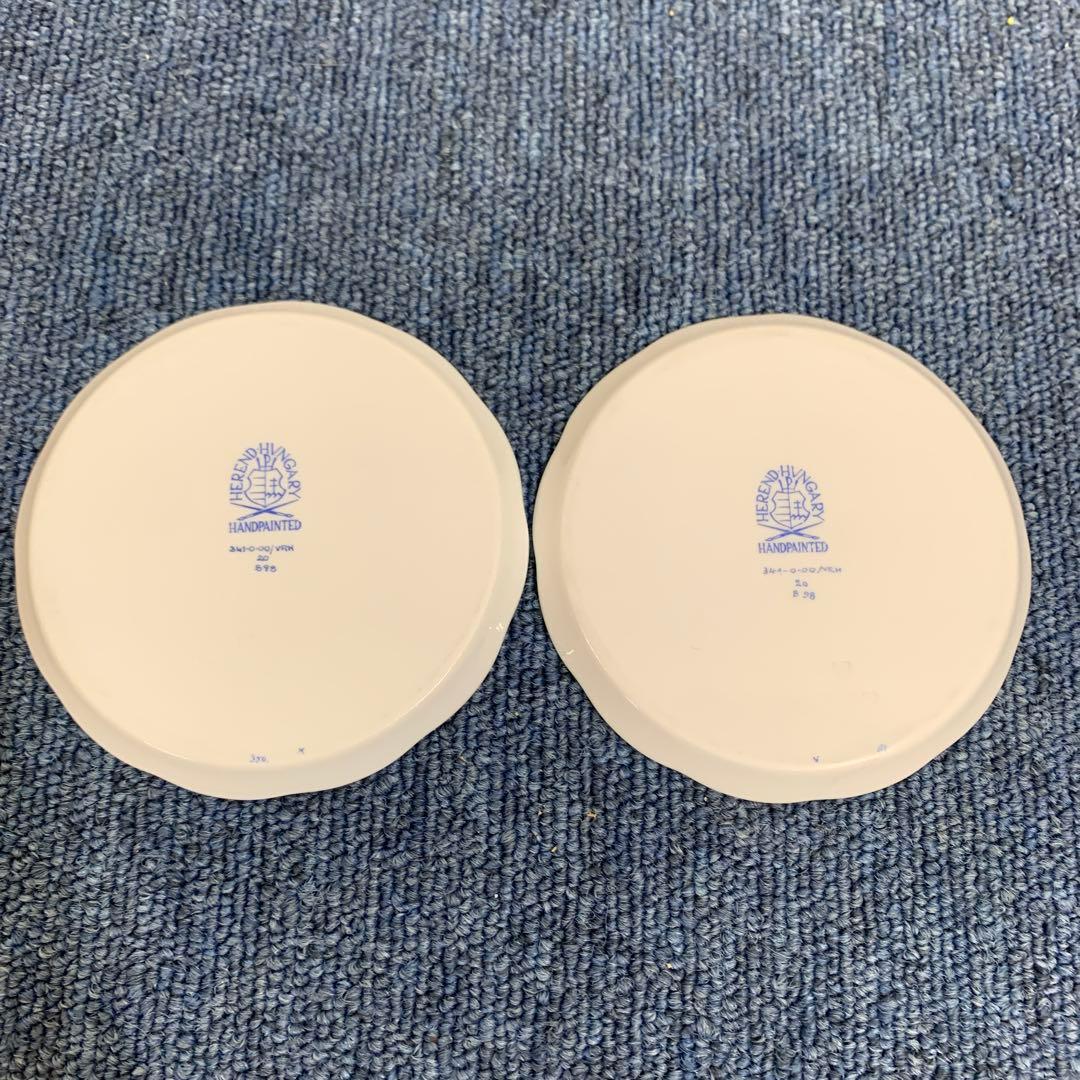 HEREND ヘレンド ウィーンの薔薇 サービストレー 23cmコースター 小皿