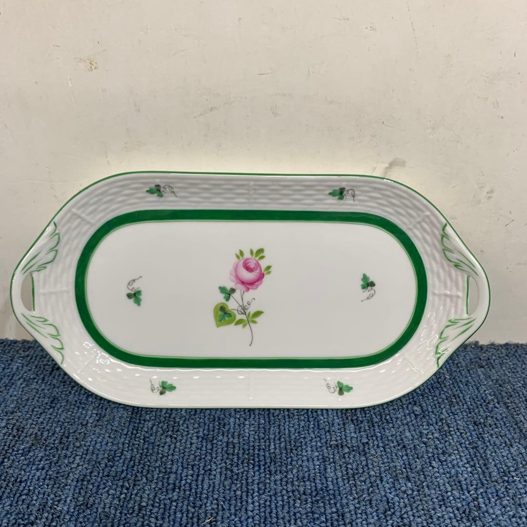 HEREND ヘレンド ウィーンの薔薇 サービストレー 23cmコースター 小皿