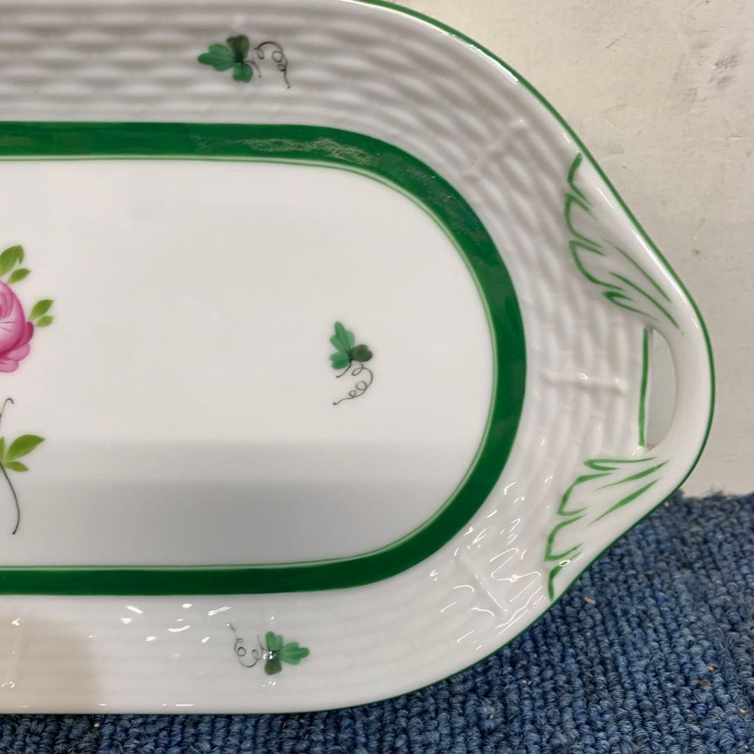 HEREND ヘレンド ウィーンの薔薇 サービストレー 23cmコースター 小皿