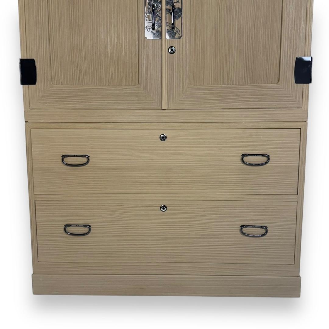 和タンス 桐タンス 鍵付き - メルカリ