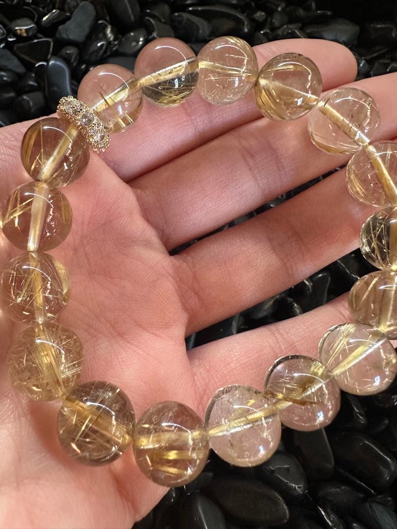 ルチルクォーツ ブレスレット