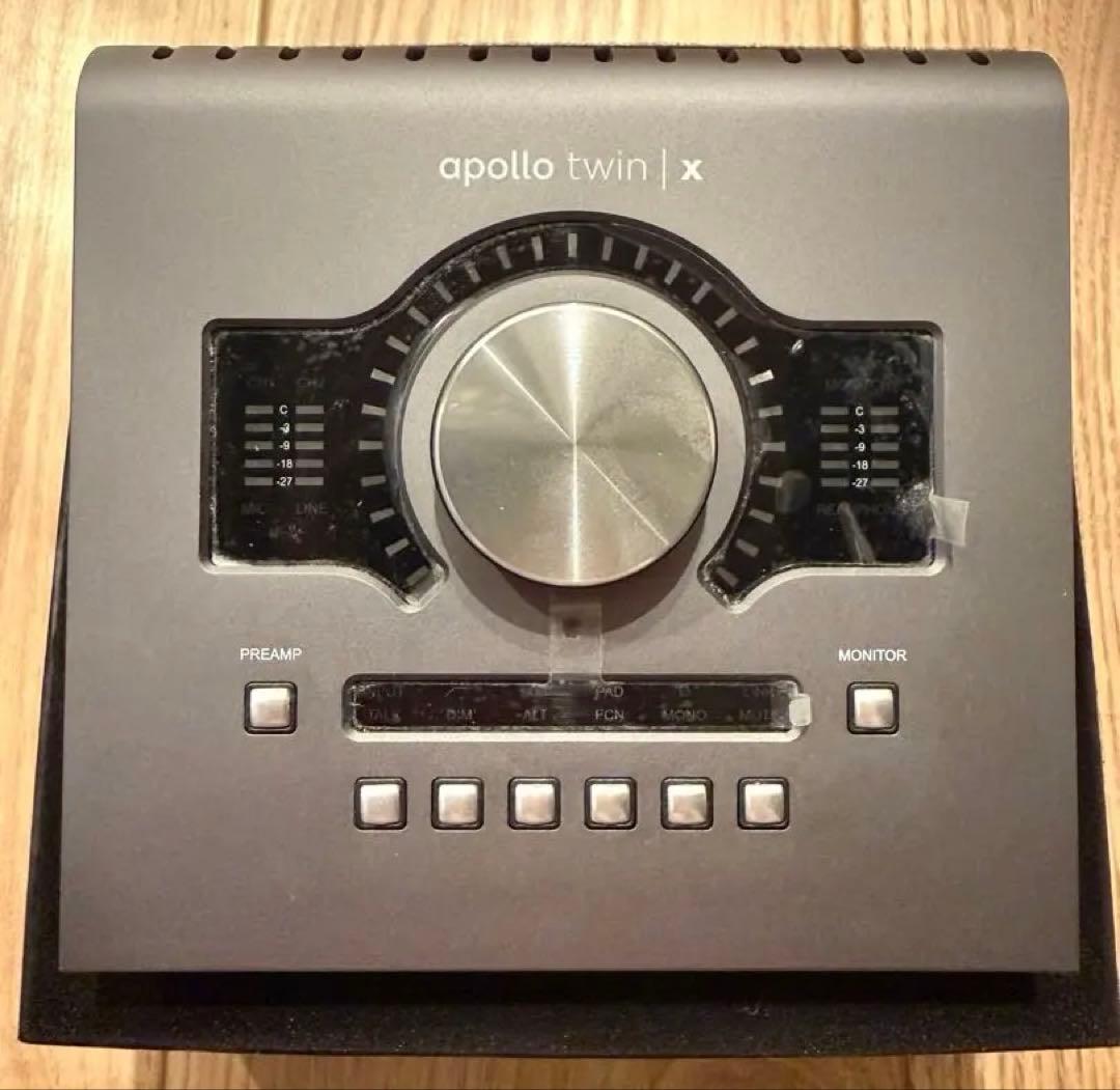 Apollo Twin X Duo オーディオインターフェース　マイクプリアンプ