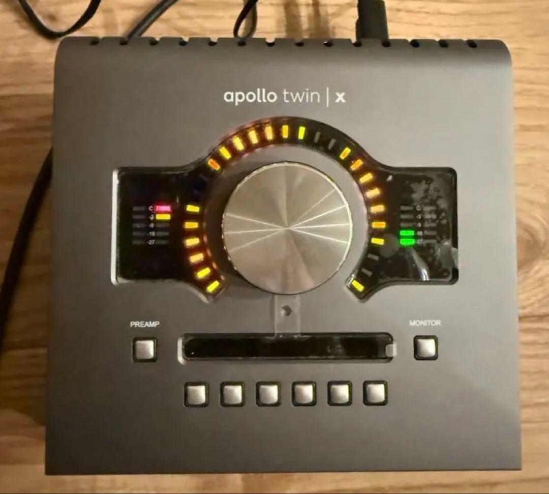 Apollo Twin X Duo オーディオインターフェース　マイクプリアンプ