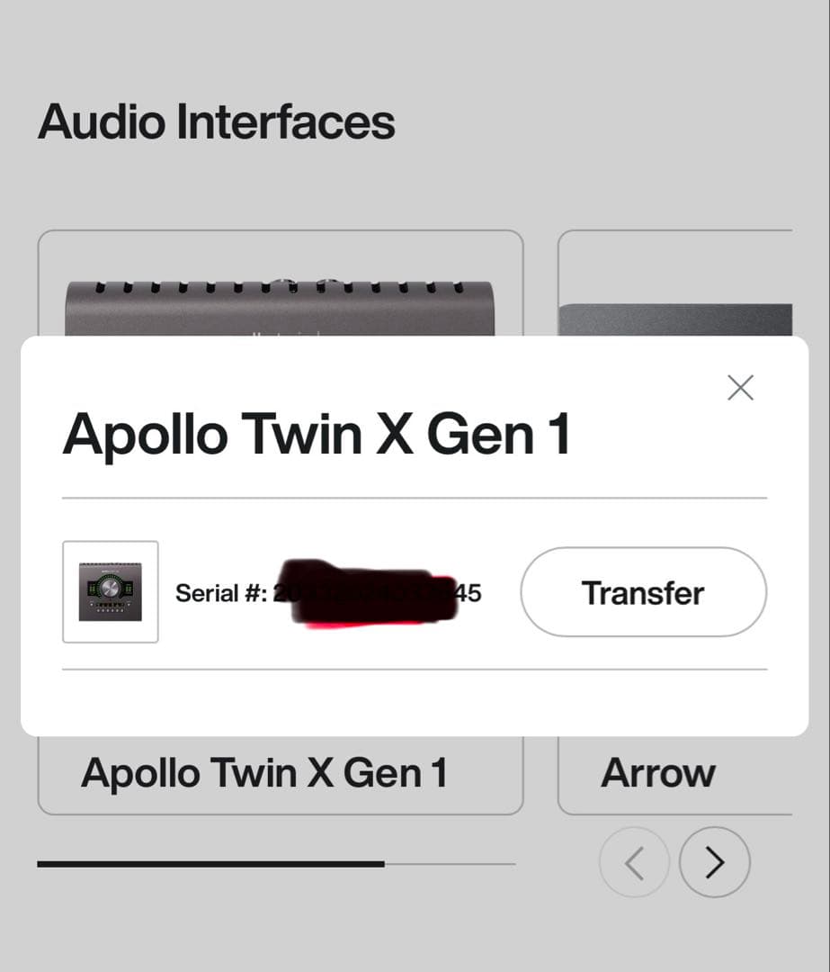 Apollo Twin X Duo オーディオインターフェース　マイクプリアンプ