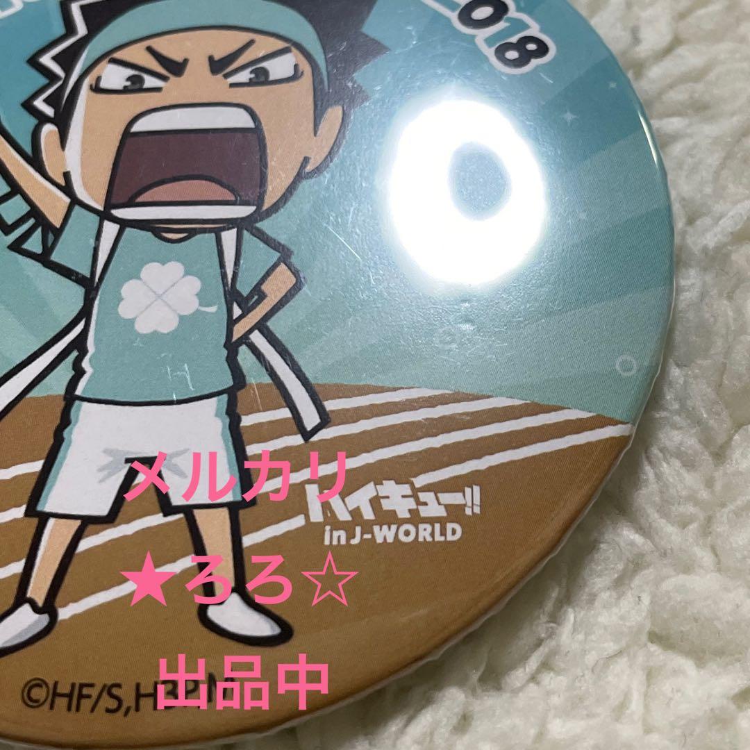 ハイキュー‼︎ 岩泉一 缶バッジ 合同体育祭 in J-WORLD