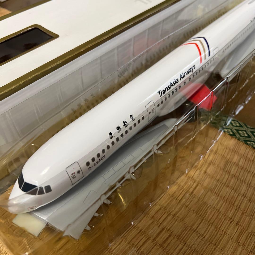 TransAsia Airways 航空機モデル 1/100