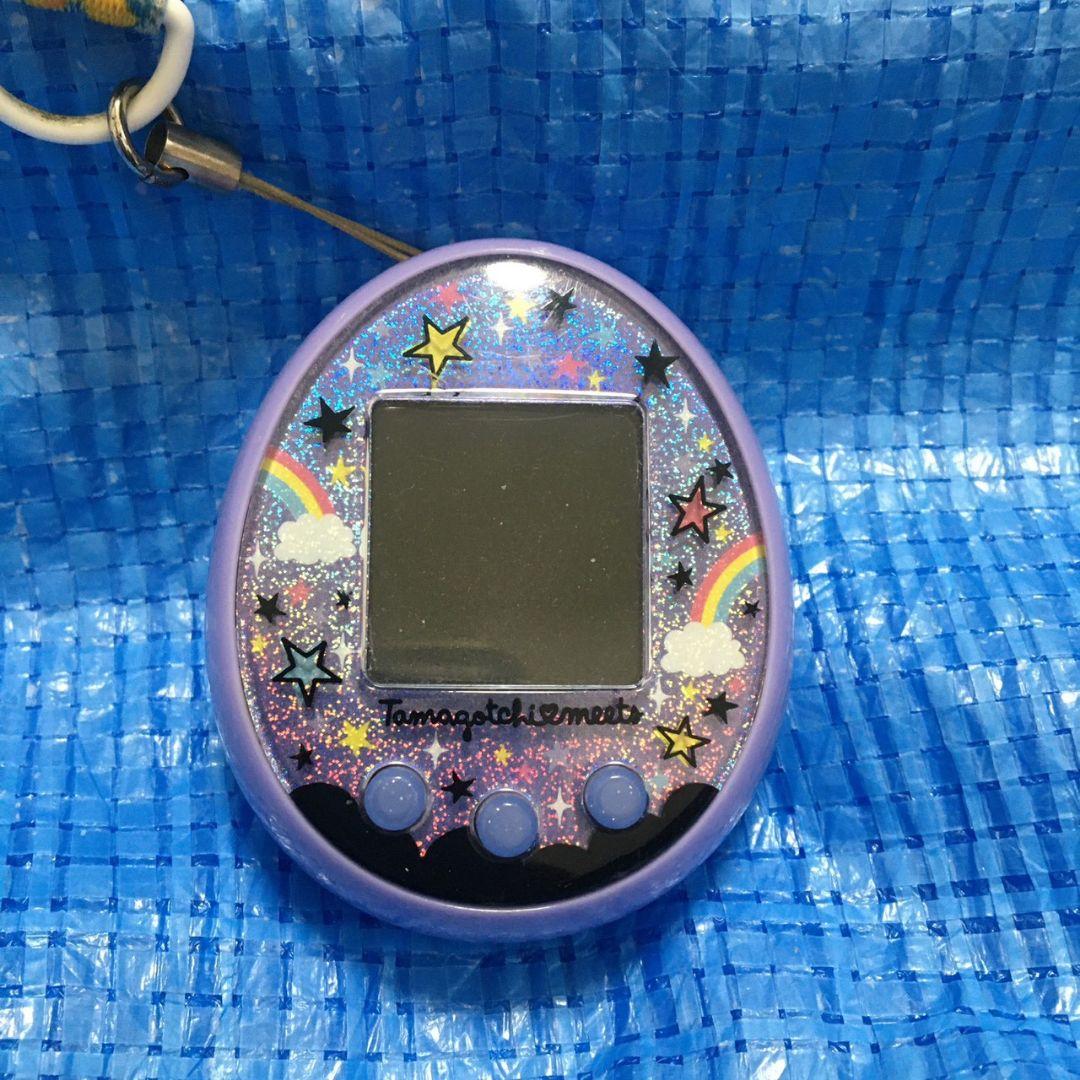 たまごっちみーつ マジカルみーつver パープル ストラップ付 - メルカリ