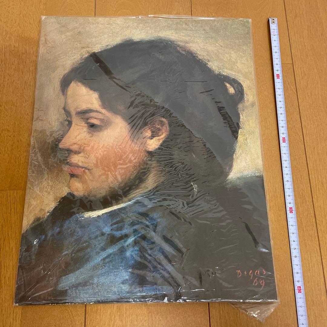 F6号 エドガー・ドガ ドビニ嬢 キャンバスアート